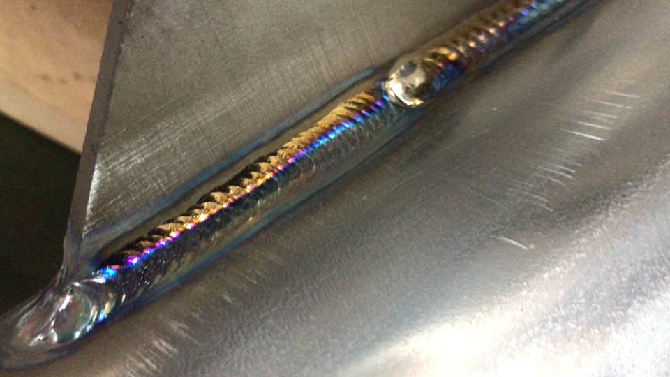 Titanium welding